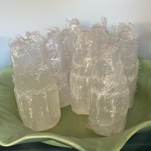Bundle of 3 selenite towers